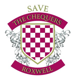 Our campaign logo of the Chequers Shield with the words Save above it